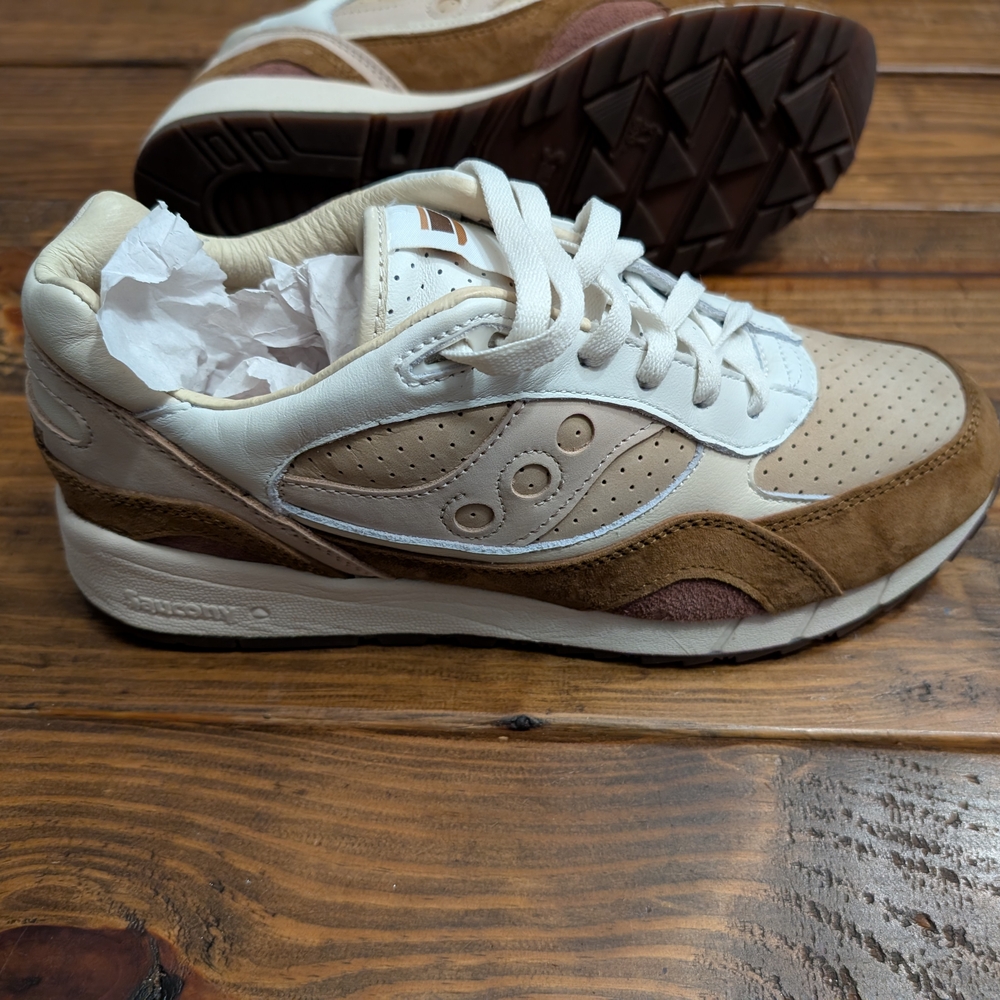 Saucony Shadow 6000 Cappuccino  (Brown/White)